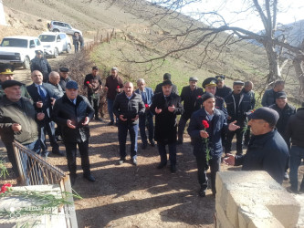 Vətən müharibəsi şəhidi Mayıllı Mahmud Əflatun oğlunun xatirəsi anılıb