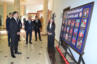 Yardımlı Rayon İcra Hakimiyyətinin başçısı Orxan Məmmədov Ümummilli Lider Heydər Əliyevin abidəsini ziyarət edib.