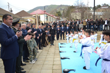 Yardımlıda Novruz bayramı münasibətilə tədbir keçirilib.