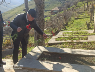 Vətən müharibəsi şəhidi Mayıllı Mahmud Əflatun oğlunun xatirəsi anılıb